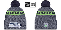 Seahawks 2023 SIDELINE Knit Beanie Hat by New Era