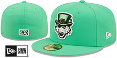 SeaWolves THEME NIGHT Green Fitted Hat by New Era