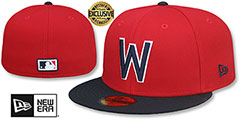 Senators COOPERPACK Red-Navy Fitted Hat by New Era