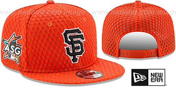 SF Giants 2017 MLB HOME RUN DERBY SNAPBACK Orange Hat by New Era