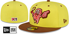 Sky Carp COPA Yellow-Brown Fitted Hat by New Era