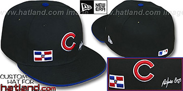 Soriano TRIPLE THREAT Black Fitted Hat by New Era