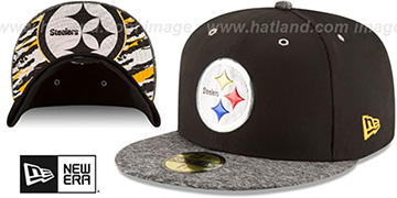 Steelers 2016 NFL DRAFT Fitted Hat by New Era