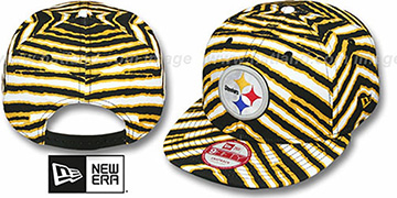 Steelers NFL ALL-OVER ZUBAZ SNAPBACK Hat by New Era