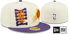 Suns 2022 NBA DOUBLE WHAMMY DRAFT Fitted Hat by New Era