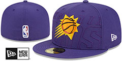 Suns 2023 NBA DRAFT Purple Fitted Hat by New Era