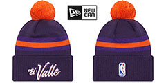 Suns 23-24 CITY-EDITION Knit Beanie Hat by New Era