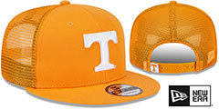 Tennessee TEAM-BASIC TRUCKER SNAPBACK Orange Hat by New Era