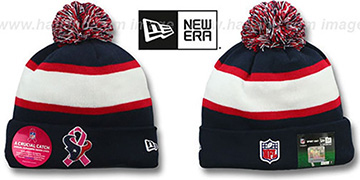 Texans BCA CRUCIAL CATCH Knit Beanie Hat by New Era