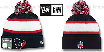 Texans STADIUM Knit Beanie Hat by New Era