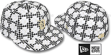 Tigers A-TOOTH White-Black Fitted Hat by New Era