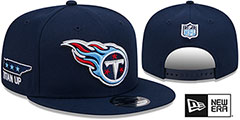 Titans 2024 NFL DRAFT SNAPBACK Navy Hat by New Era