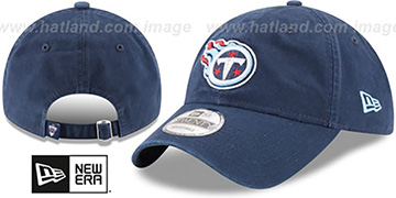 Titans CORE-CLASSIC STRAPBACK Navy Hat by New Era