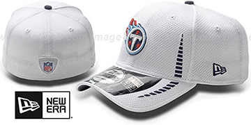 Titans NFL TRAINING FLEX White Hat by New Era