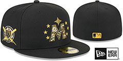 Twins 2024 ARMED FORCES STARS N STRIPES Hat by New Era