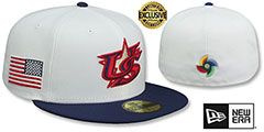 USA 2023 WBC GAME White-Navy Hat by New Era