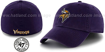 Vikings NFL FRANCHISE Purple Hat by 47 Brand