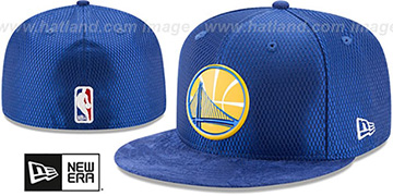 Warriors 2017 ONCOURT DRAFT Royal Fitted Hat by New Era