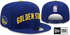 Warriors STATEMENT SNAPBACK Royal Hat by New Era