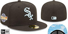 White Sox 2005 WS CLOUD-UNDER Black Fitted Hat by New Era