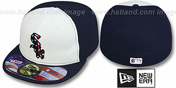 White Sox 2011 STARS N STRIPES White-Navy Hat by New Era