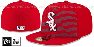 White Sox 2015 JULY 4TH STARS N STRIPES Hat by New Era