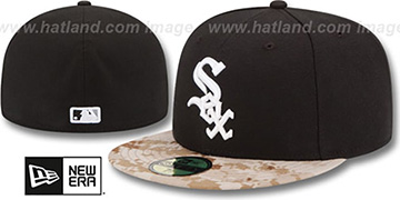 White Sox 2015 STARS N STRIPES Fitted Hat by New Era