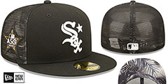 White Sox 2022 MLB ALL-STAR WORKOUT Black Fitted Hat by New Era