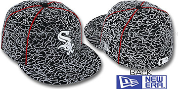 White Sox CEMENT ALL-OVER Fitted Hat by New Era