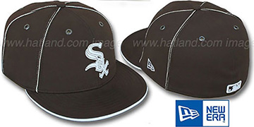 White Sox CHOCOLATE DaBu Fitted Hat by New Era