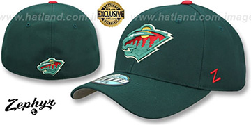 Wild SHOOTOUT Green Fitted Hat by Zephyr