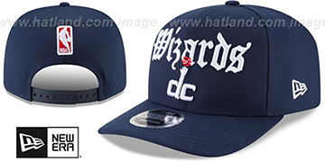 Wizards CLASSIC-CURVE SNAPBACK Navy Hat by New Era