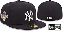 Yankees 1996 WORLD SERIES SIDE-PATCH UP Fitted Hat by New Era