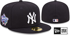 Yankees 1998 WORLD SERIES SIDE-PATCH UP Fitted Hat by New Era