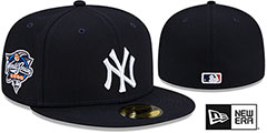 Yankees 2000 WORLD SERIES SIDE-PATCH UP Fitted Hat by New Era