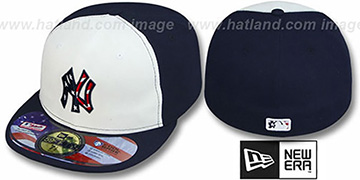 Yankees 2011 STARS N STRIPES White-Navy Hat by New Era