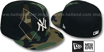 Yankees ARMY CAMO BRADY Fitted Hat by New Era