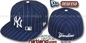 Yankees FABULOUS Navy-White Fitted Hat by New Era