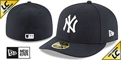 Yankees LOW-CROWN GAME Fitted Hat by New Era