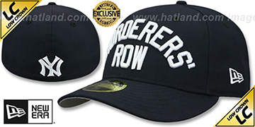 Yankees LOW-CROWN MURDERERS ROW Navy Fitted Hat by New Era