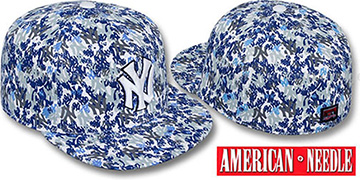 Yankees MATISE White-Team Color Fitted Hat by American Needle