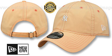 Yankees MINI BEACHIN STRAPBACK Light Orange Hat by New Era