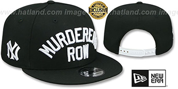 Yankees MURDERERS ROW SNAPBACK Black Hat by New Era