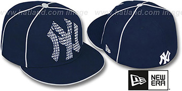 Yankees REPEAT BIG-ONE Navy Fitted Hat by New Era