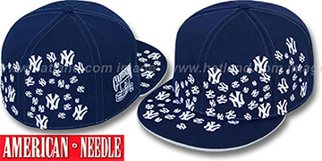 Yankees STARSTRUCK Navy Fitted Hat by American Needle