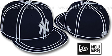 Yankees TACHS Navy-White Fitted Hat by New Era