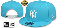 Yankees TEAM-BASIC SNAPBACK Blue-White Hat by New Era