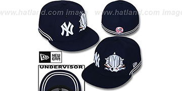 Yankees TWO-BIT Navy-White Fitted Hat by New Era