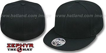 Zephyr 32-5 BLANK Black Fitted Hat