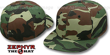 Zephyr BLANK CAMO Army Fitted Hat